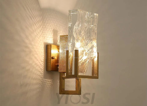 Ice Crystal Wall Sconce - Yiosilamp