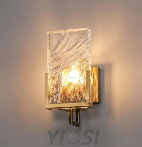 Ice Crystal Wall Sconce - Yiosilamp