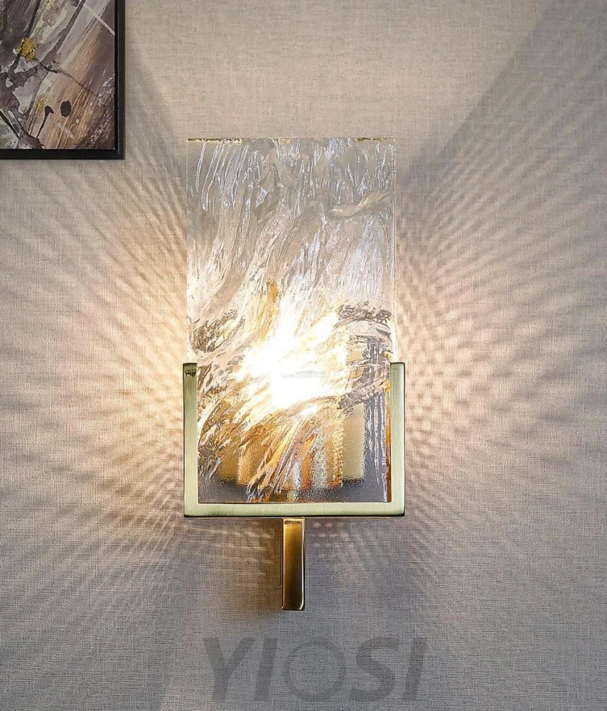 Ice Crystal Wall Sconce - Yiosilamp