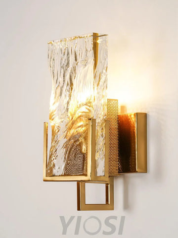 Ice Crystal Wall Sconce - Yiosilamp