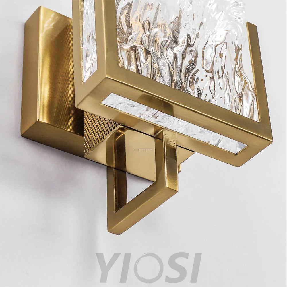 Ice Crystal Wall Sconce - Yiosilamp