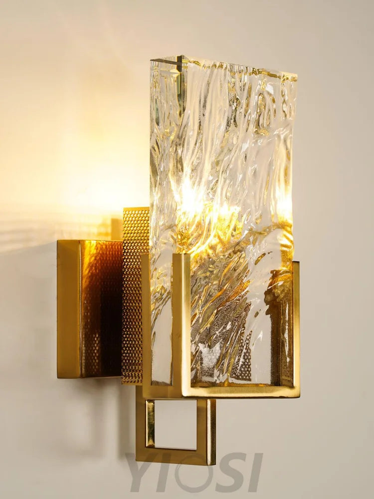 Ice Crystal Wall Sconce - Yiosilamp