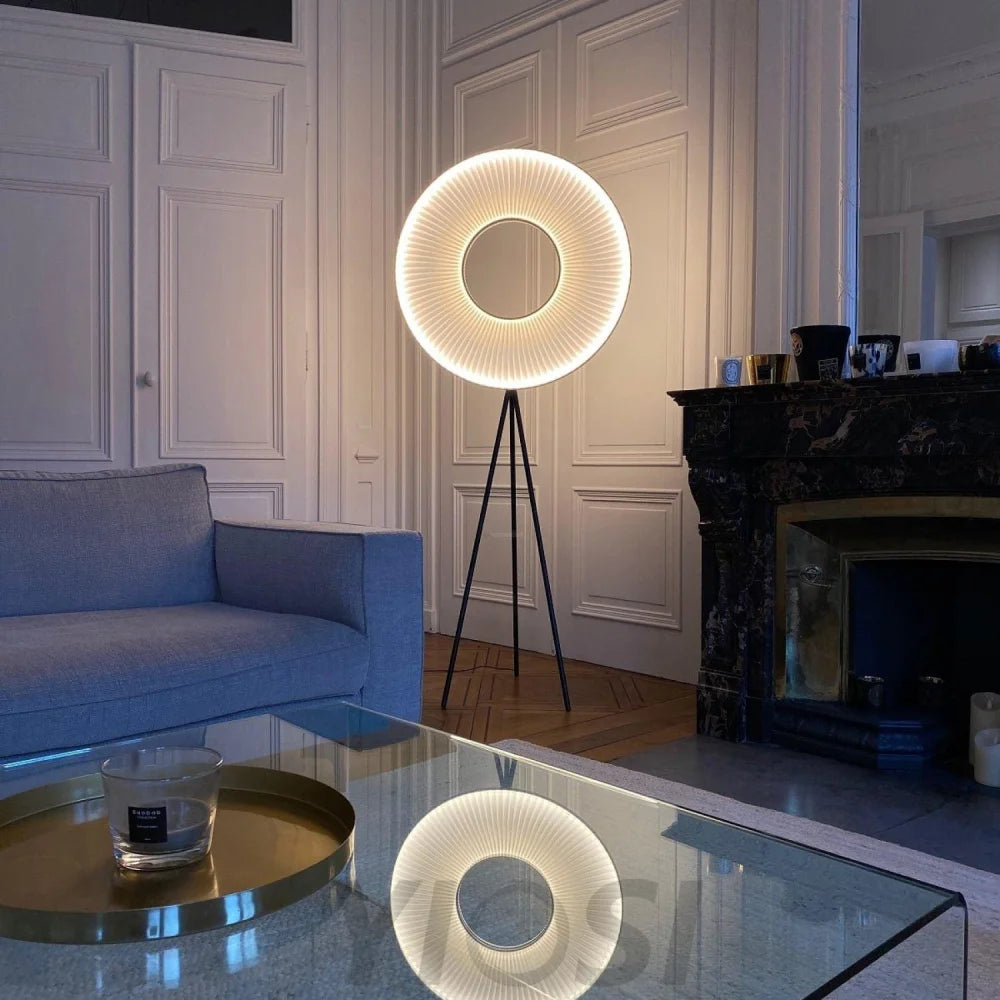 Iris Floor Lamp ∅ 23.6″ - Yiosilamp