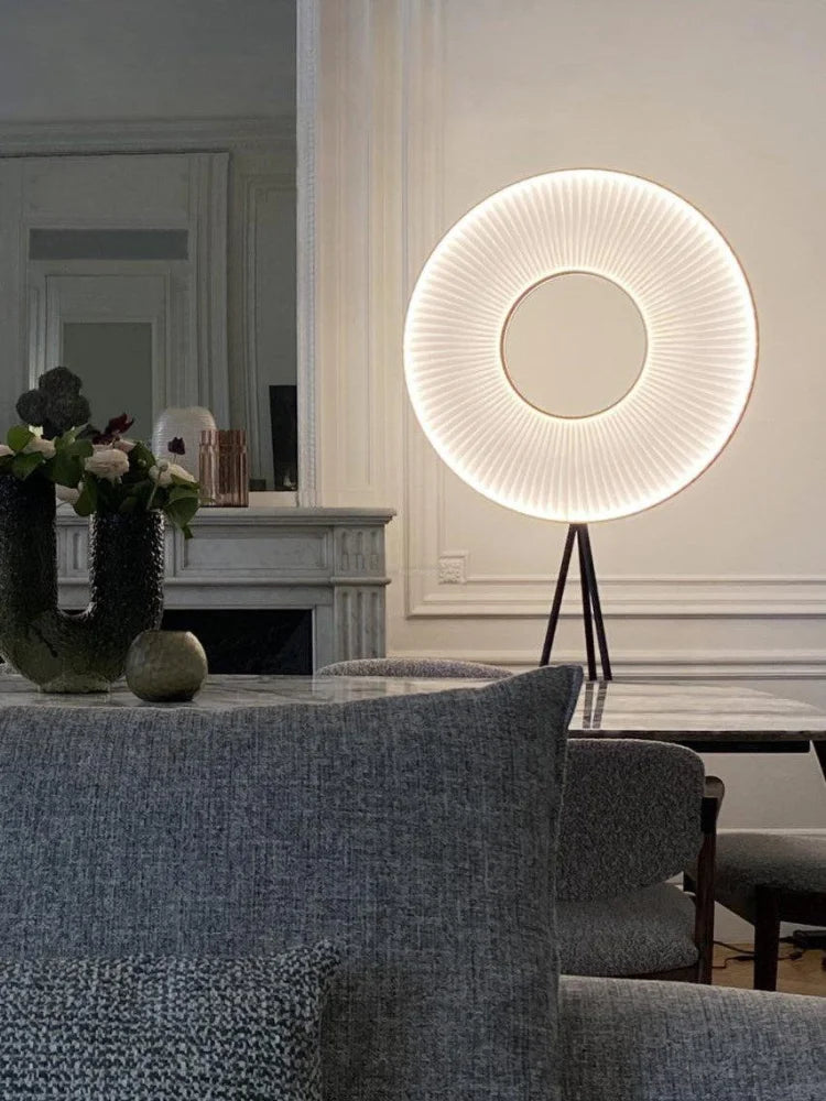 Iris Floor Lamp ∅ 23.6″ - Yiosilamp