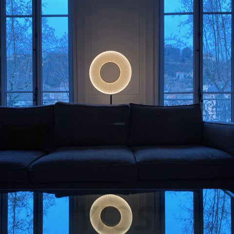 Iris Floor Lamp ∅ 23.6″ - Yiosilamp