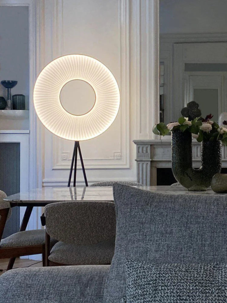 Iris Floor Lamp ∅ 23.6″ - Yiosilamp