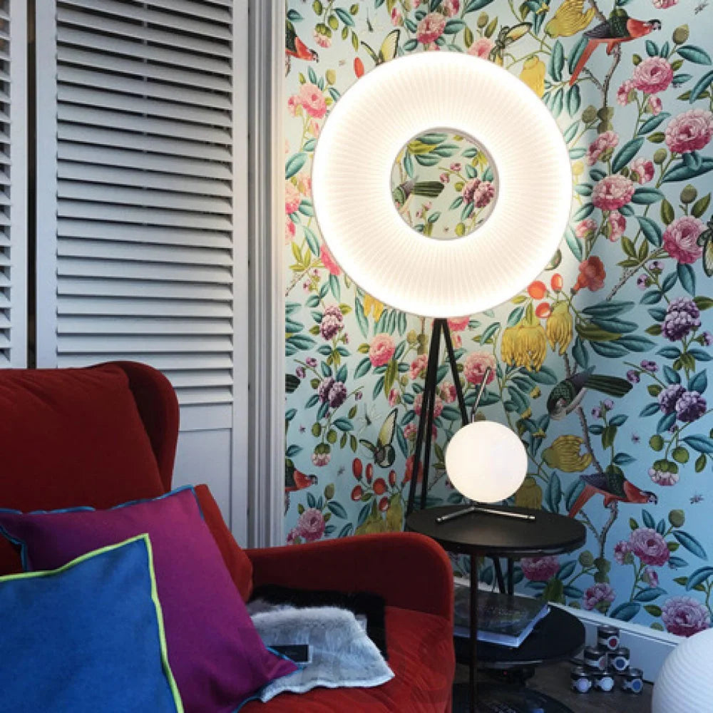 Iris Floor Lamp ∅ 23.6″ - Yiosilamp