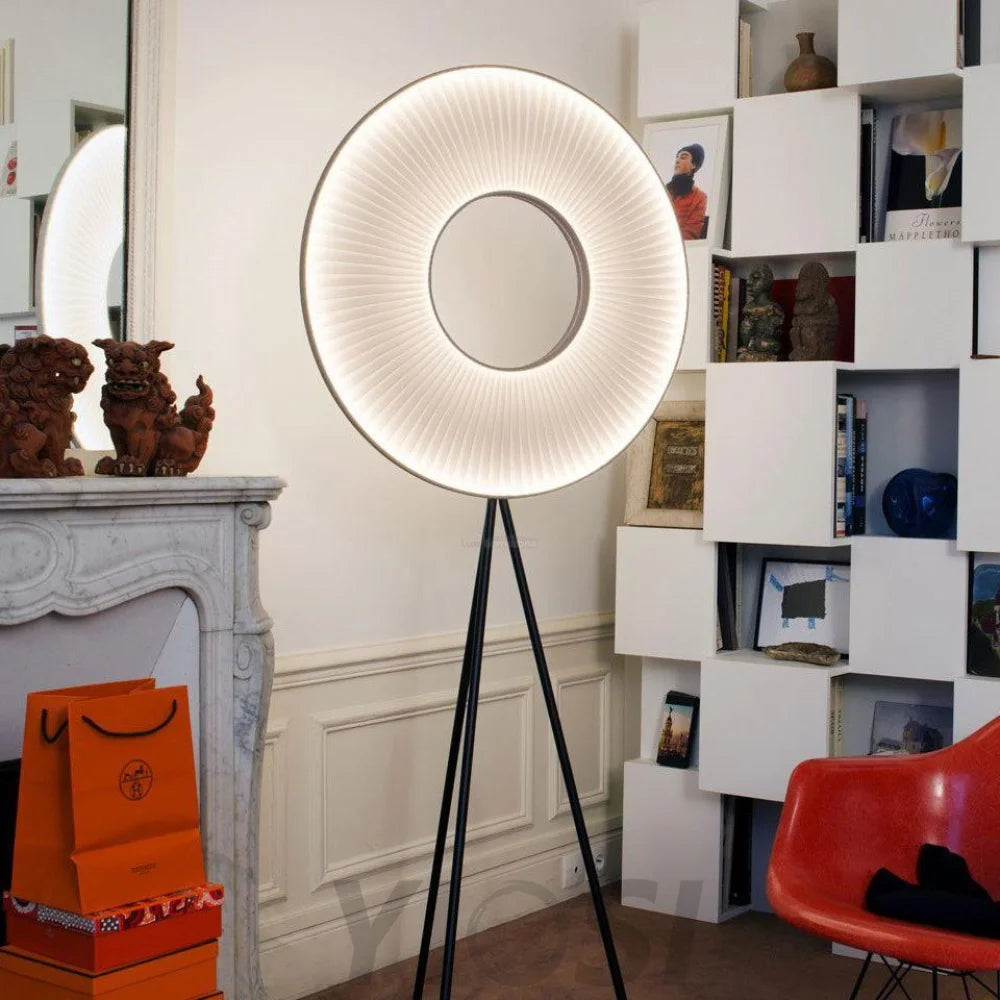 Iris Floor Lamp ∅ 23.6″ - Yiosilamp