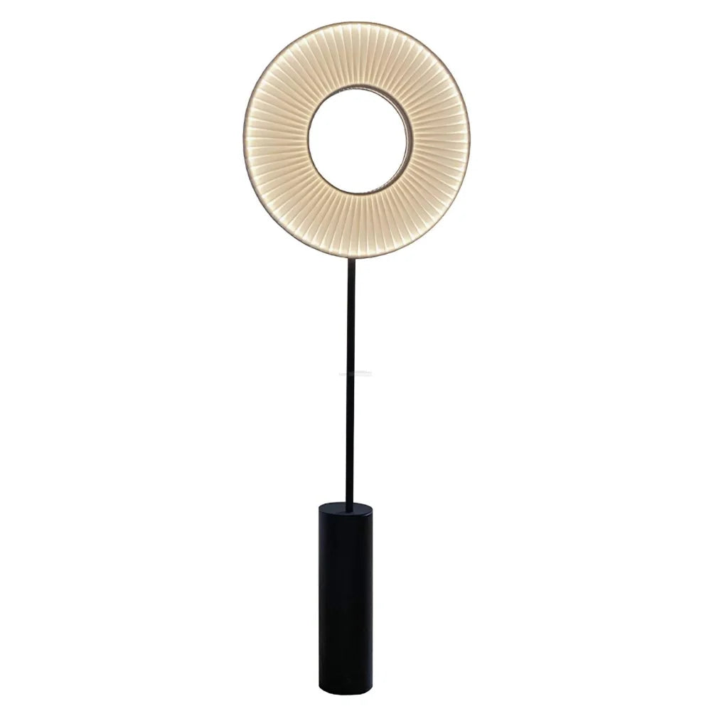 Iris Totem Floor Lamp with Different Plug - Fabric-1-Yiosilamp