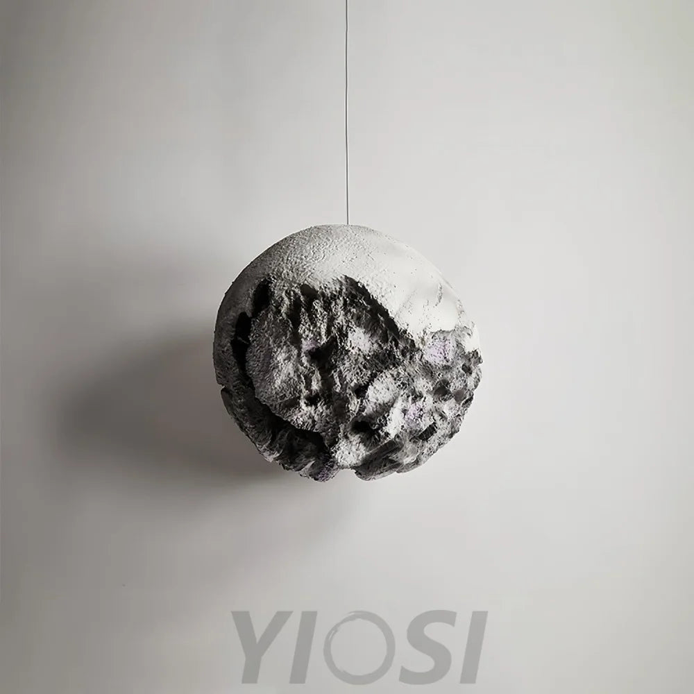 Irregular Planet Pendant ∅ 11.8″ - Foam-1-Yiosilamp