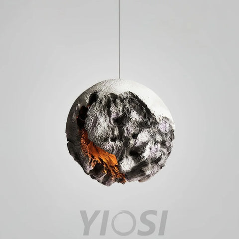 Irregular Planet Pendant ∅ 11.8″ - Foam-1-Yiosilamp