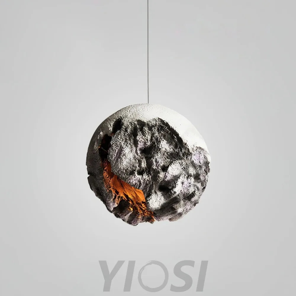 Irregular Planet Pendant ∅ 11.8″ - Foam-1-Yiosilamp