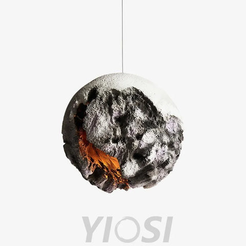 Irregular Planet Pendant ∅ 11.8″ - Foam-1-Yiosilamp