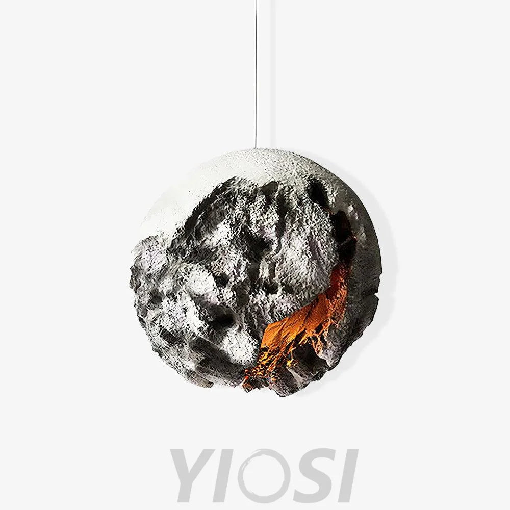 Irregular Planet Pendant ∅ 11.8″ - Foam-1-Yiosilamp