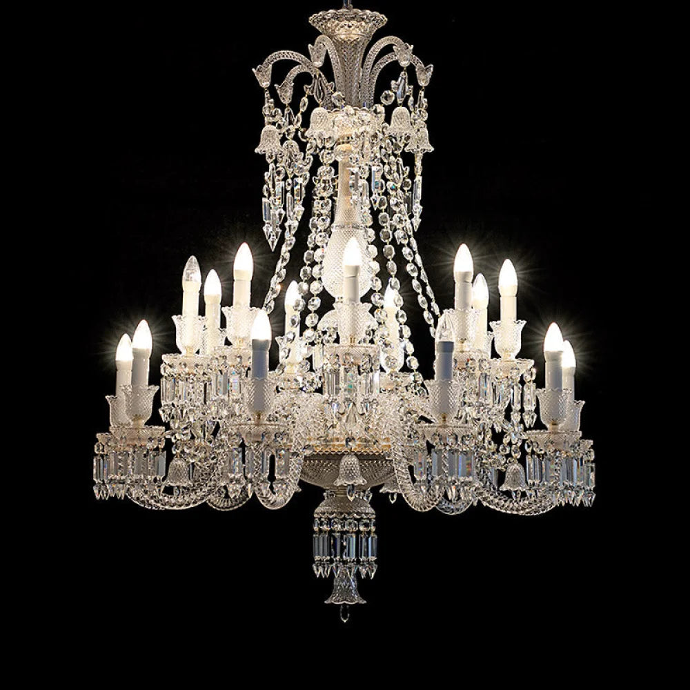 Ishara 18 Lights Classic Chandelier Style B