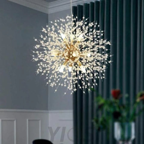 pendant light in living room