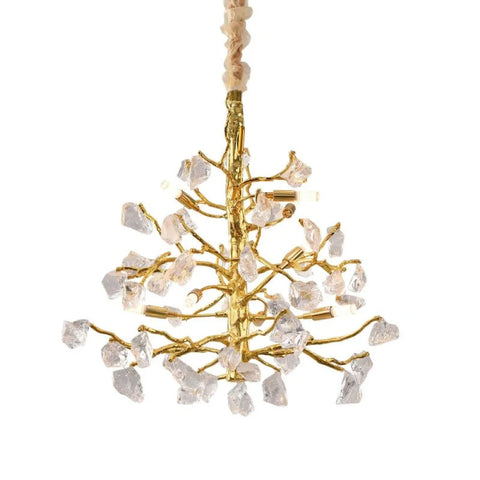 Jacky Modern Glass Branch Chandelier For Living Room Bedroom Dining D100Cm (D39¼’) Chandeliers