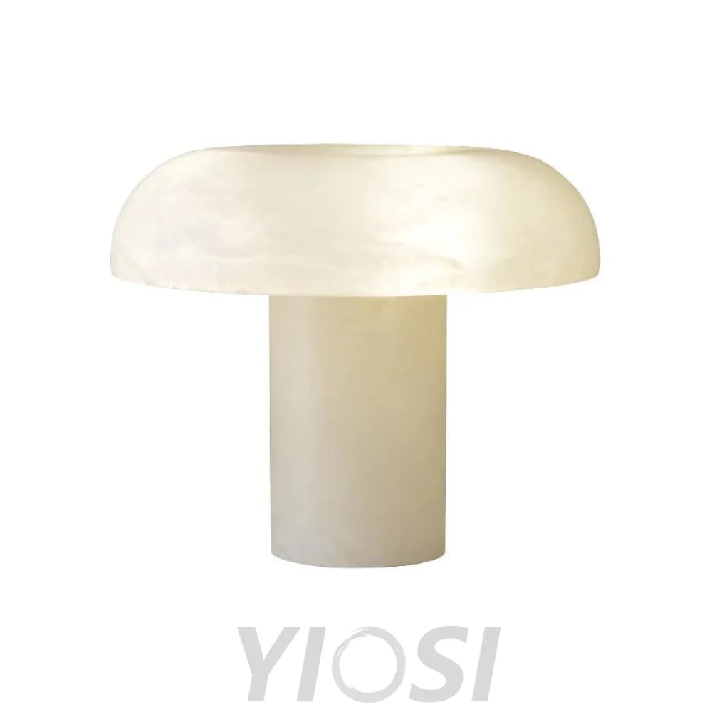 Janet Alabaster Mushroom Bedside Table Lamp