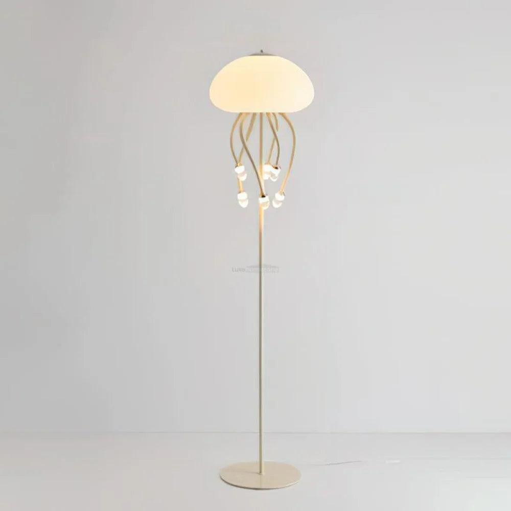 Jellyfish Floor Lamp with 6+1/9+1 heads - Jellyfish-1-Yiosilamp