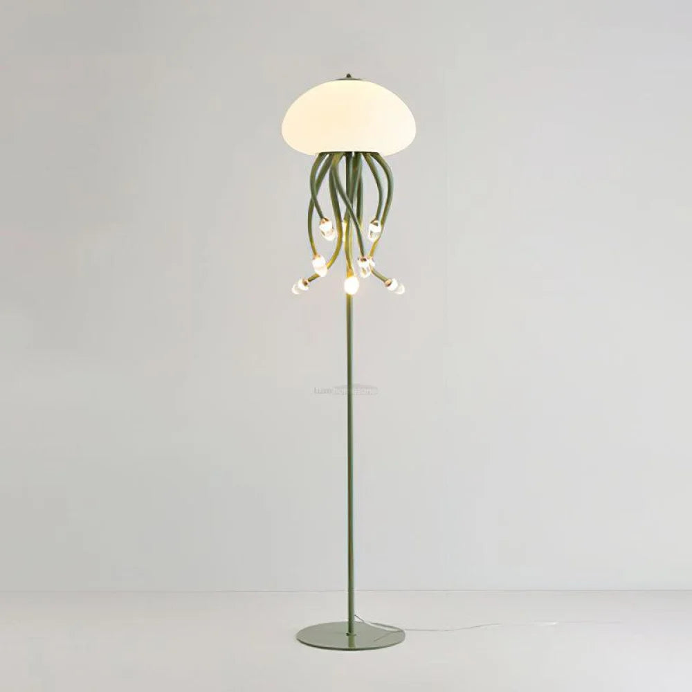 Jellyfish Floor Lamp with 6+1/9+1 heads - Jellyfish-1-Yiosilamp