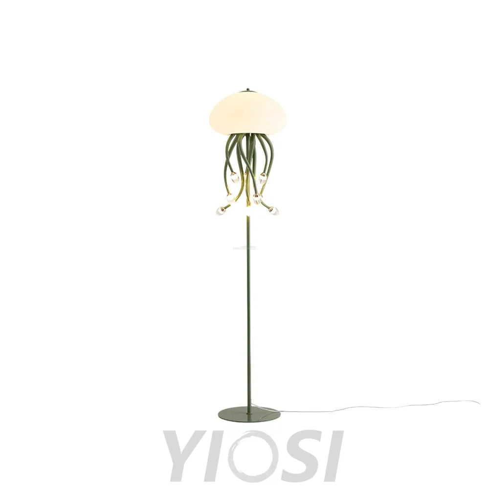 Jellyfish Floor Lamp with 6+1/9+1 heads - Jellyfish-1-Yiosilamp