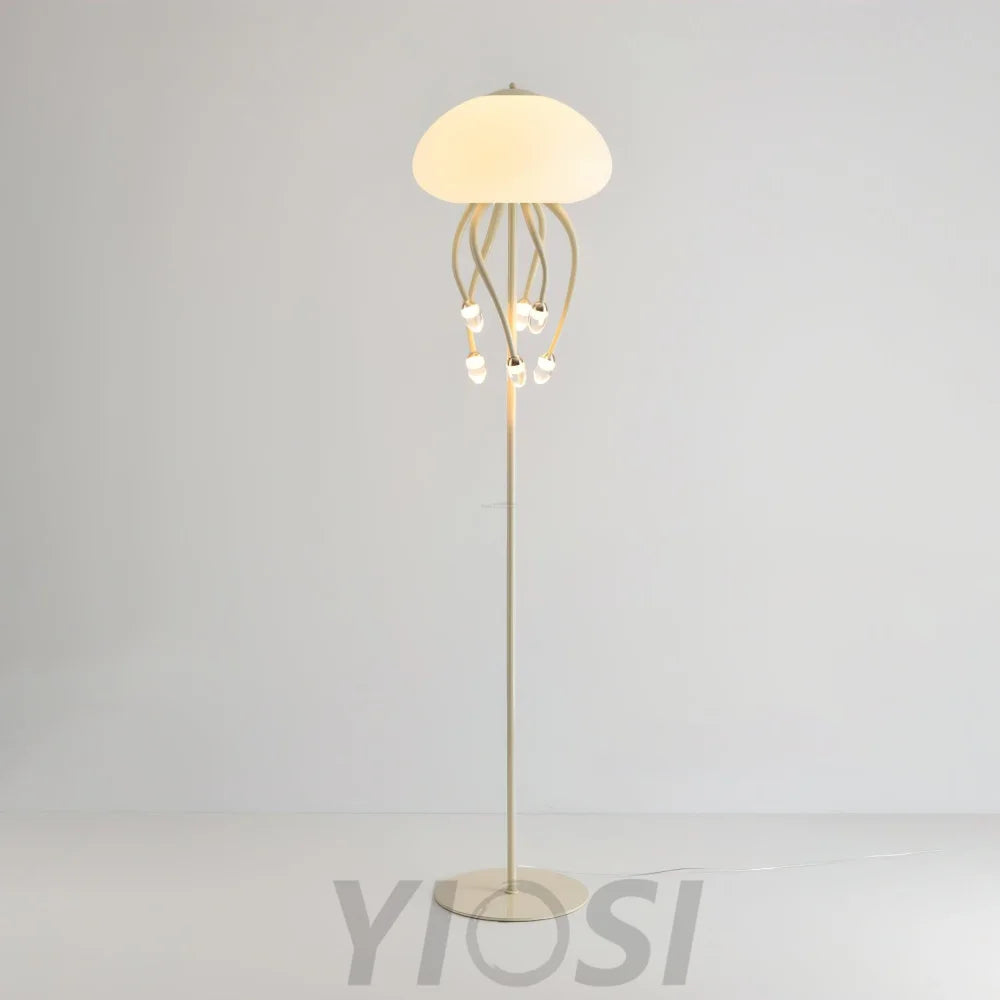 Jellyfish Floor Lamp with 6+1/9+1 heads - Jellyfish-1-Yiosilamp