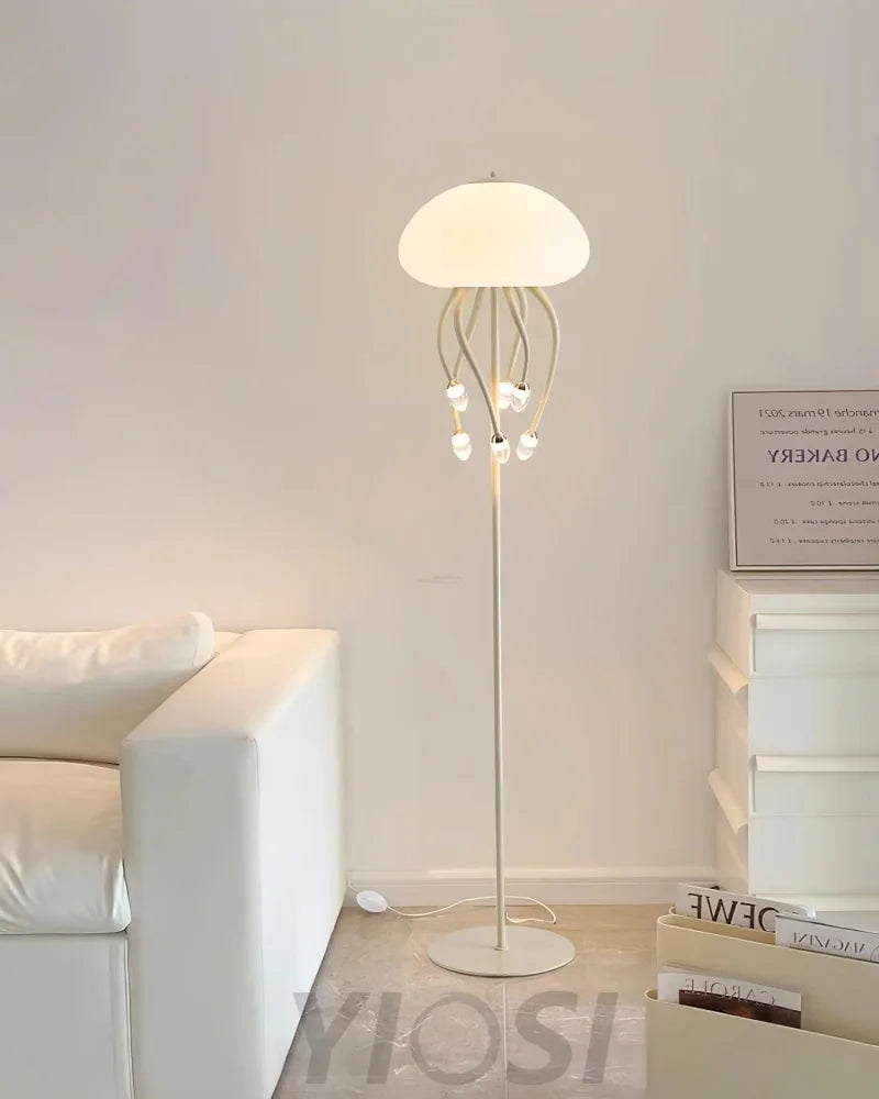 Jellyfish Floor Lamp with 6+1/9+1 heads - Jellyfish-1-Yiosilamp