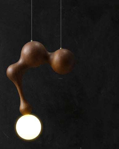 Jenna Wooden Pendant - Wood-1-Yiosilamp