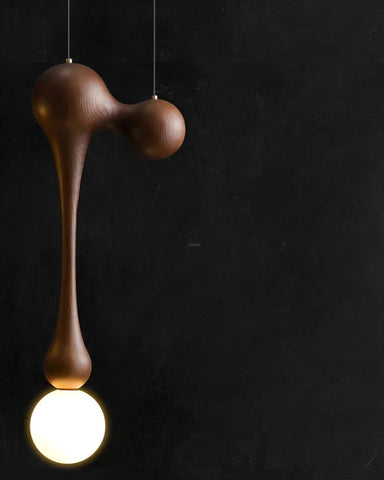 Jenna Wooden Pendant - Wood-1-Yiosilamp