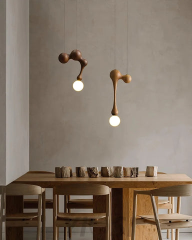 Jenna Wooden Pendant - Wood-1-Yiosilamp