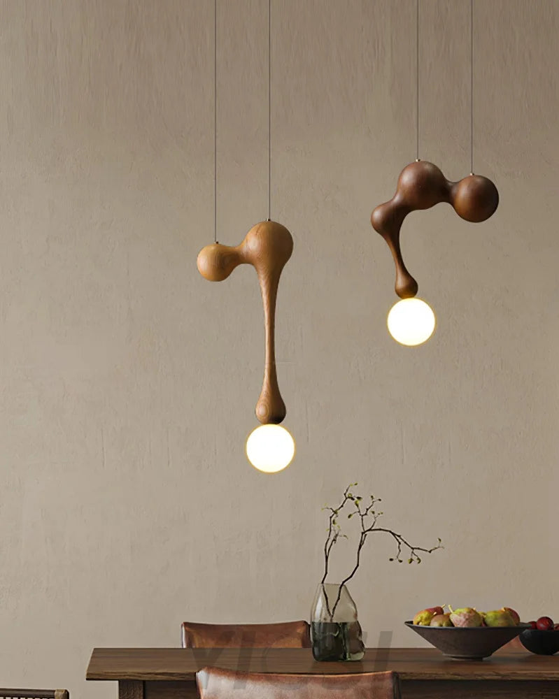 Jenna Wooden Pendant - Wood-1-Yiosilamp