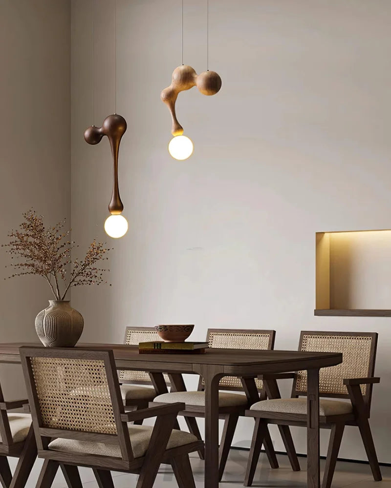 Jenna Wooden Pendant - Wood-1-Yiosilamp