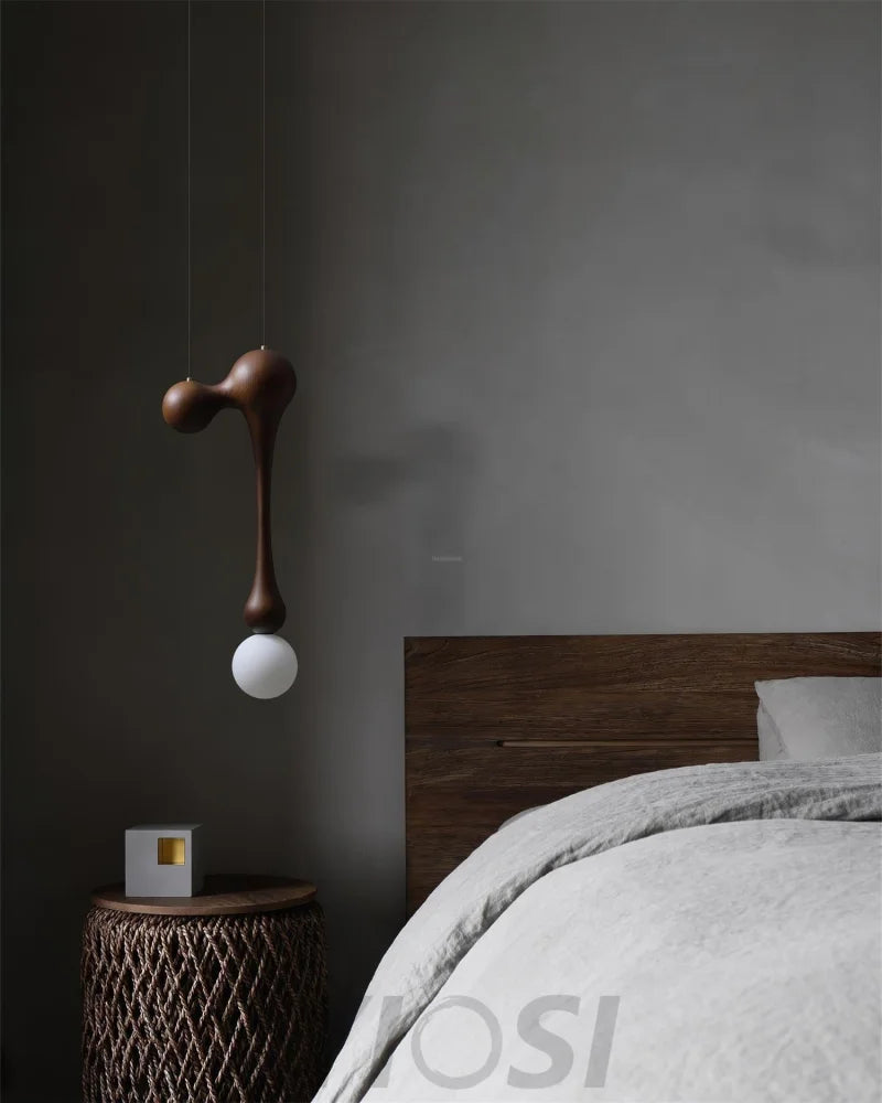 Jenna Wooden Pendant - Wood-1-Yiosilamp