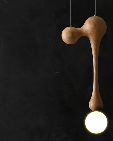 Jenna Wooden Pendant - Wood-1-Yiosilamp
