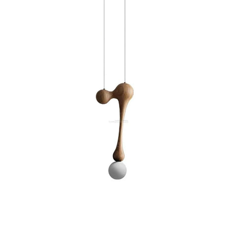 Jenna Wooden Pendant - Wood-1-Yiosilamp