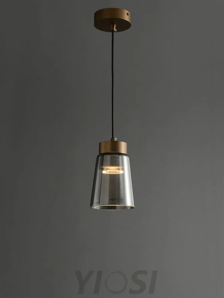 Jerez2 Pendant Light ∅ 4.9″ - Art Glass-1-Yiosilamp