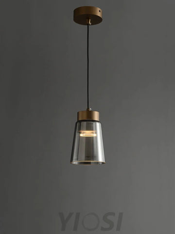 Jerez2 Pendant Light ∅ 4.9″ - Art Glass-1-Yiosilamp