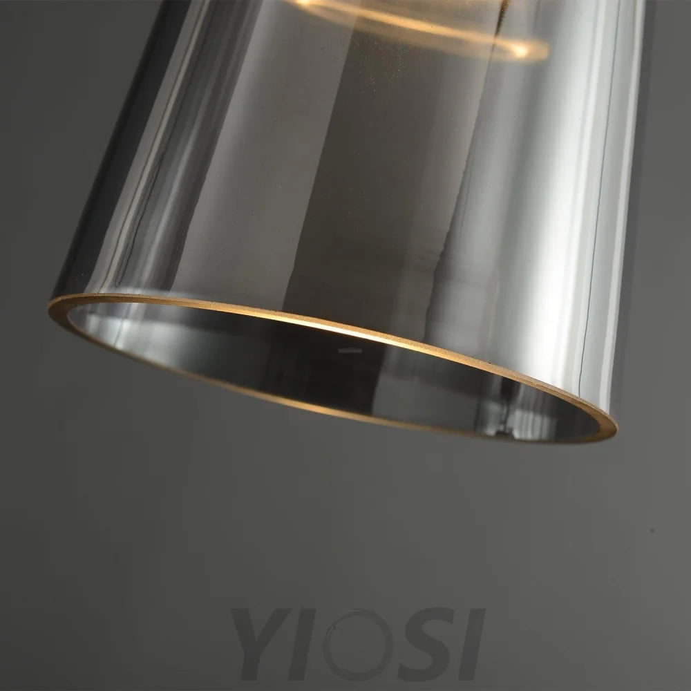 Jerez2 Pendant Light ∅ 4.9″ - Art Glass-1-Yiosilamp