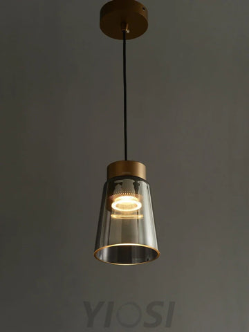 Jerez2 Pendant Light ∅ 4.9″ - Art Glass-1-Yiosilamp