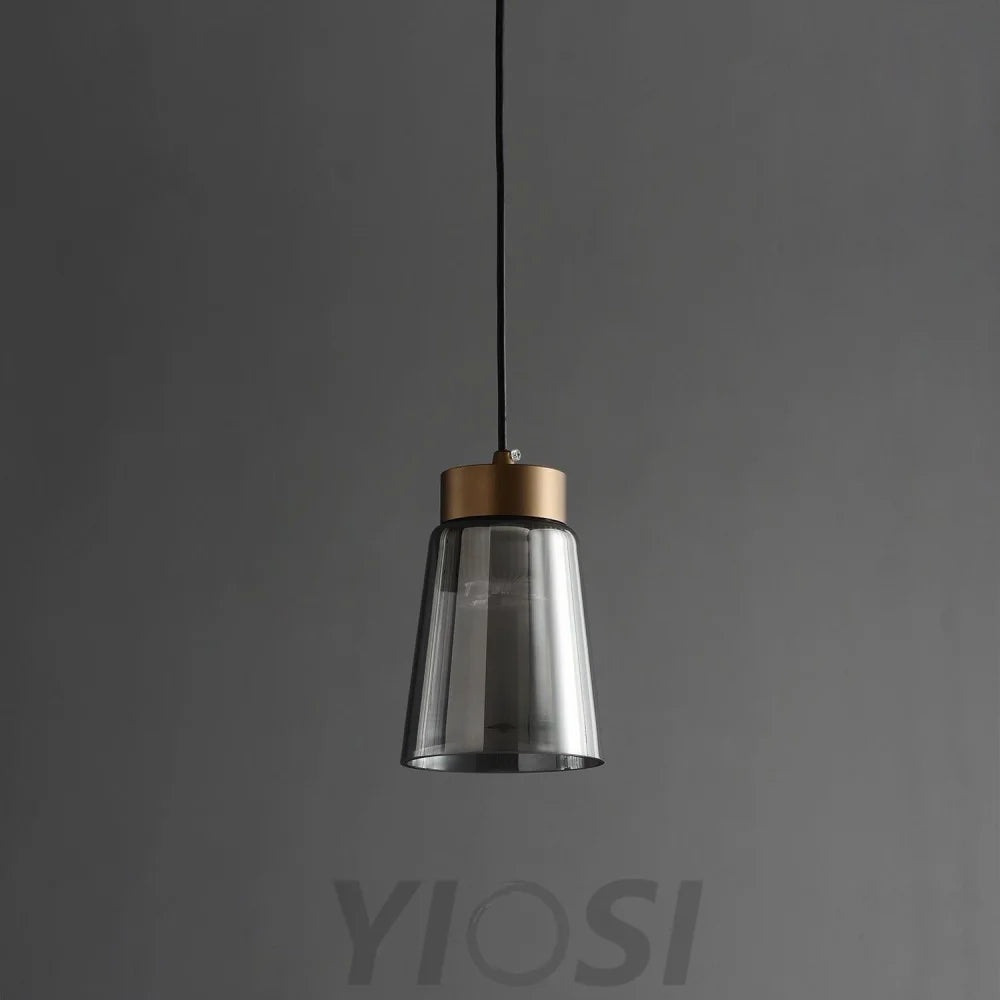 Jerez2 Pendant Light ∅ 4.9″ - Art Glass-1-Yiosilamp