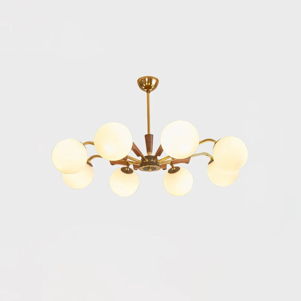 Jeri Sputnik Chandelier with 3/6/8 heads - Bend-1-Yiosilamp