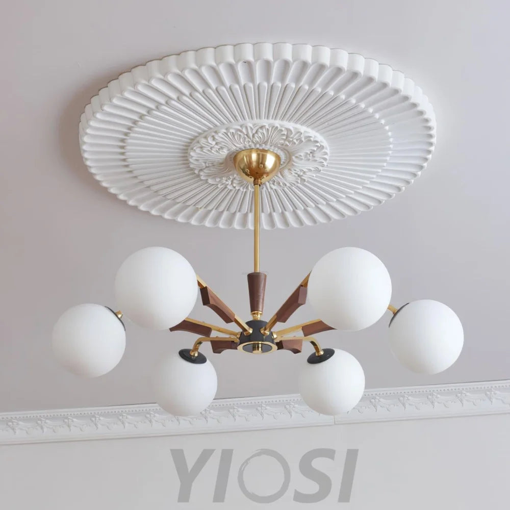 Jeri Sputnik Chandelier with 3/6/8 heads - Bend-1-Yiosilamp