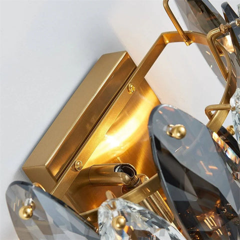 Jonas Modern Crystal Wall Sconce