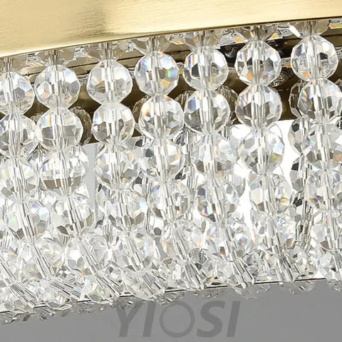 Joyce Modern Bergamo 3-Tier Crystal Ring Chandelier Chandeliers