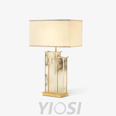 July Alabaster Table Lamp - Alabaster-1-Yiosilamp