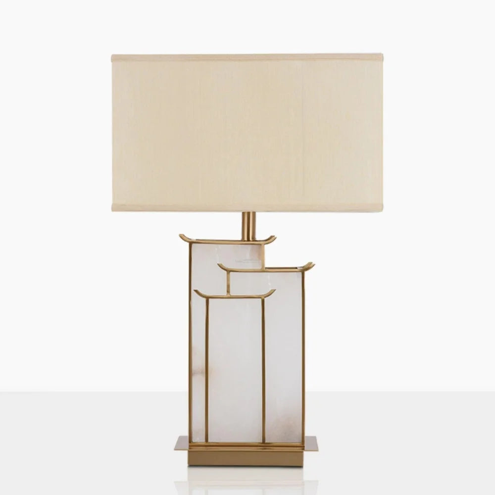 July Alabaster Table Lamp - Alabaster-1-Yiosilamp