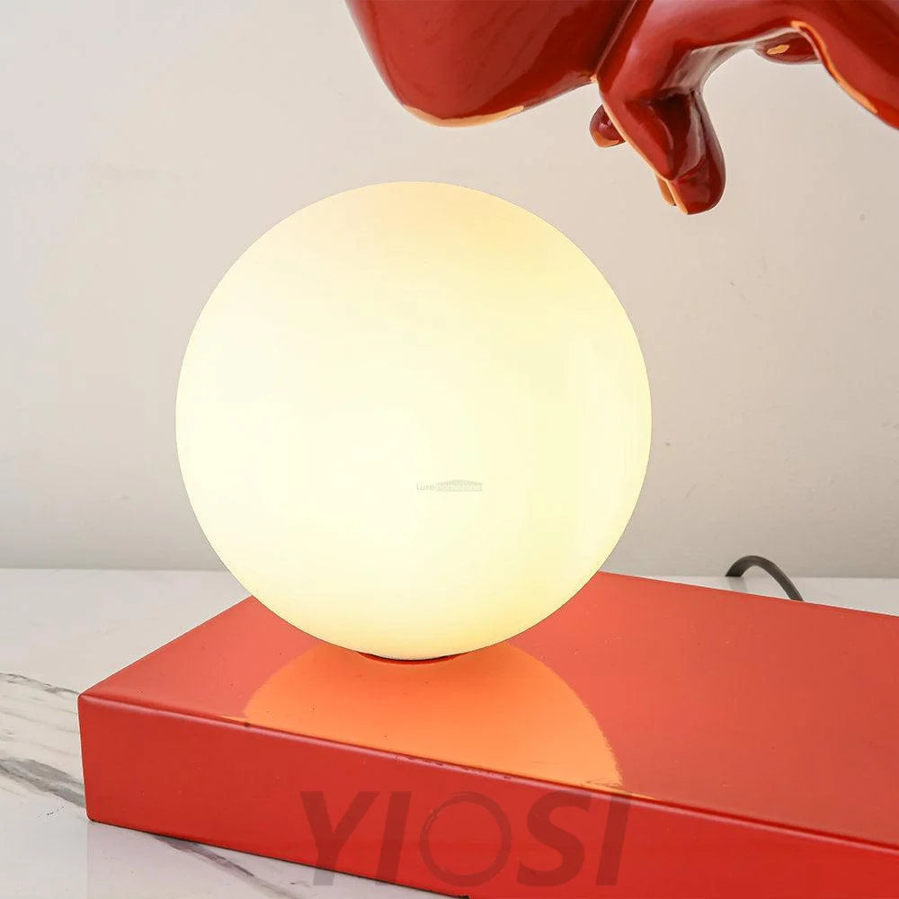 Juni Resin Novelty Lamp ∅ 11″ - Creature-1-Yiosilamp