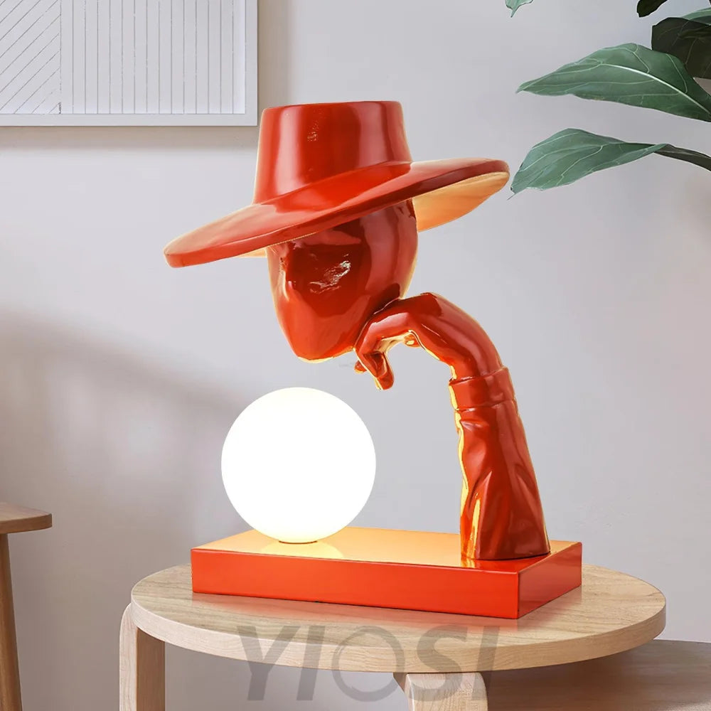 Juni Resin Novelty Lamp ∅ 11″ - Creature-1-Yiosilamp