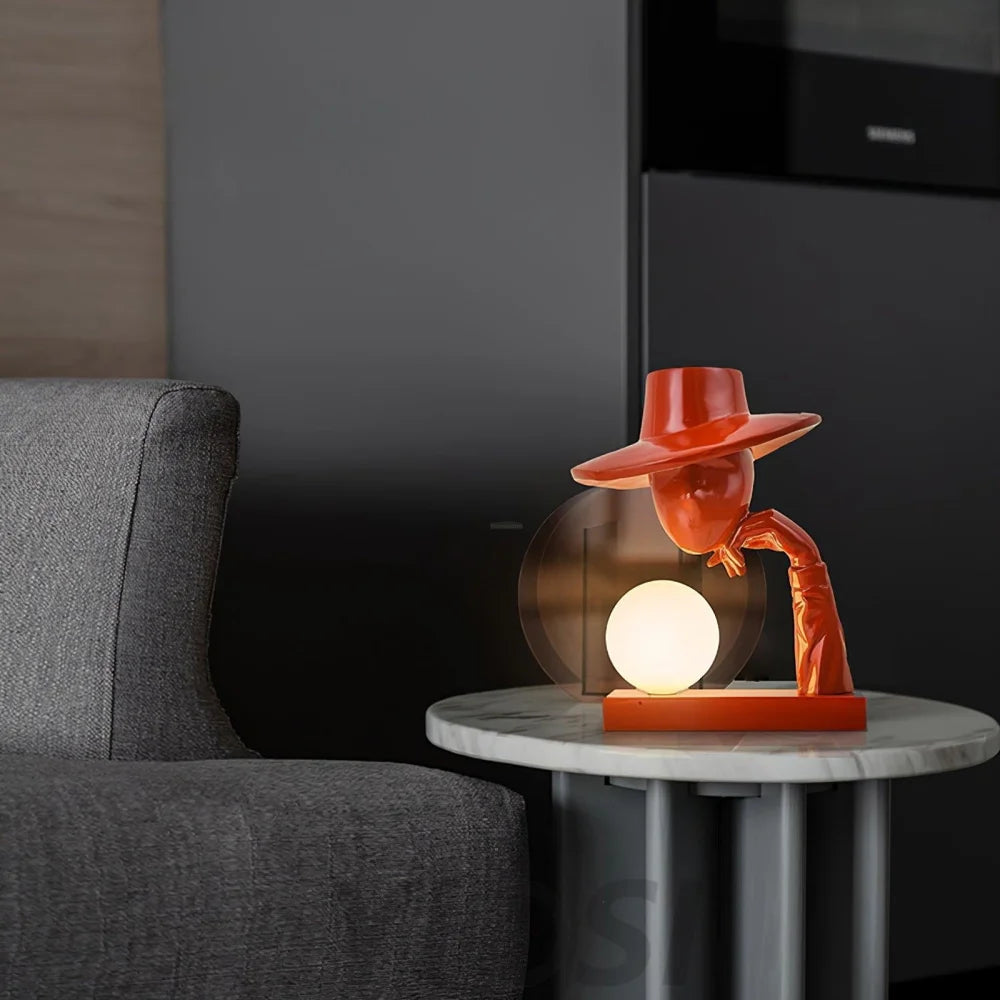 Juni Resin Novelty Lamp ∅ 11″ - Creature-1-Yiosilamp