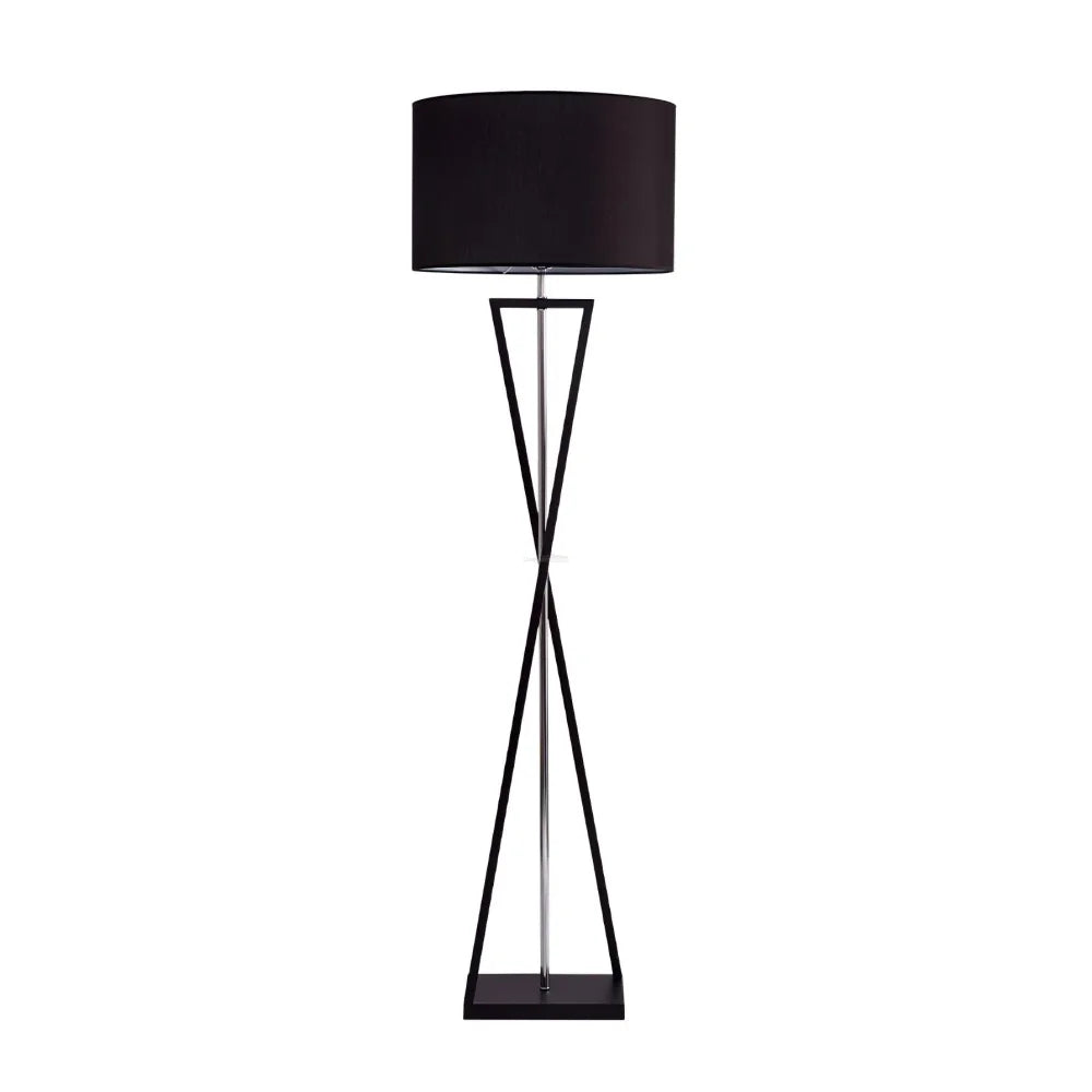 Kaden Black Floor Lamp ∅ 20.1″ - Geometry-1-Yiosilamp